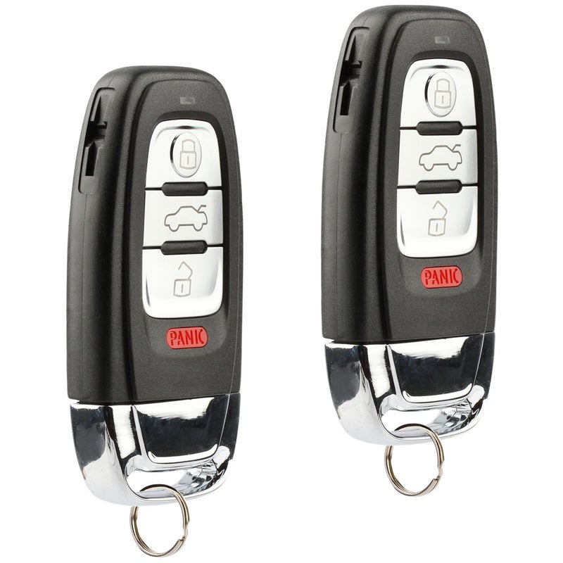 USARemote fits 2009-2016 Audi Key Fob Keyless Entry Remote (IYZFBSB802), Set of 2 - Image 1
